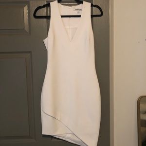Elizabeth and James Asymmetrical Mini Dress